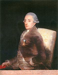 Francisco de Goya Portrait of don Bernardo de Iriarte y Nieves Ravelo